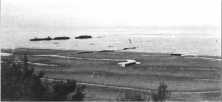(details) The West Crossing of Phoenix Bridges and the Remains of Bridges in Fall 1949