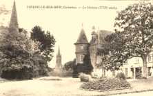 (détails) Les 2 tourelles du château avant la guerre