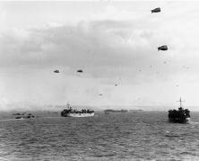 seen from the Ancon, right the LST 373