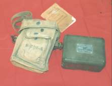(details) Machine M209 and instruction booklet