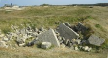 (détails) Bunker B2 en début de construction (détails) Bunker B3 en début de construiction (détails) Bunker DCA - Est (D1) (détails)