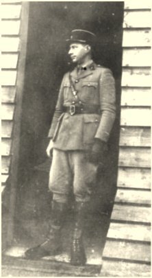 Michel Hardelay, militaire en 1944/45 Ci-dessous en calot