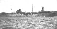 (details) A water tanker, (the SS "British Statesman") for the supply of the bridgehead