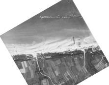 (see details) (1947) We see the beginning of the "Gooseberry" dike with the "Centurion" battleship, and also the "causeway" near the Ruquet.